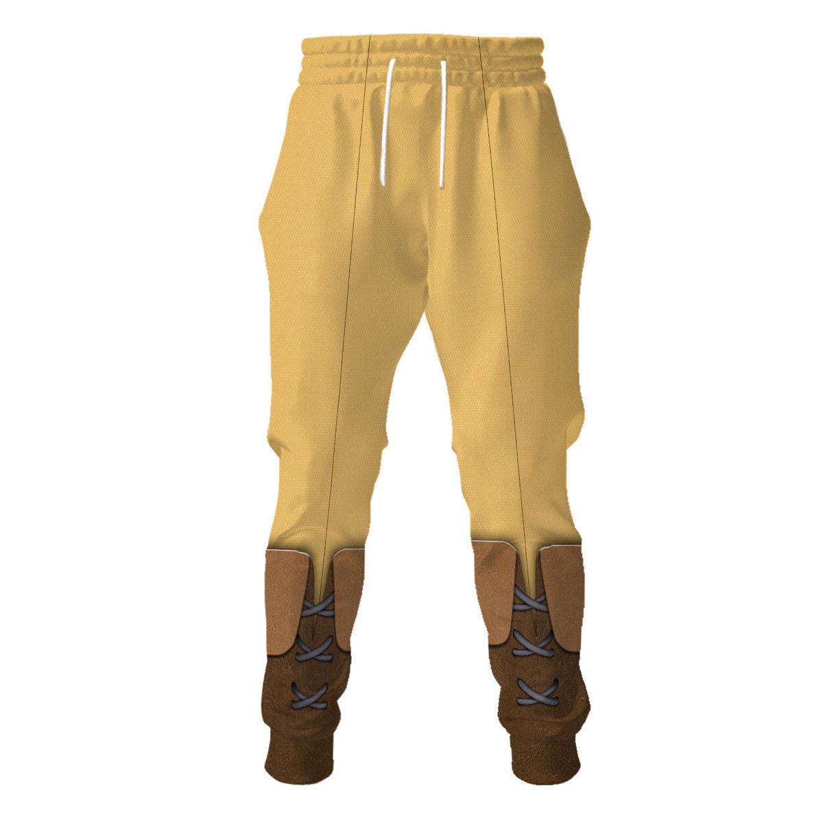Dragon Quest Erdrick Hoodie T-shirt Sweatpants Cosplay - DucG