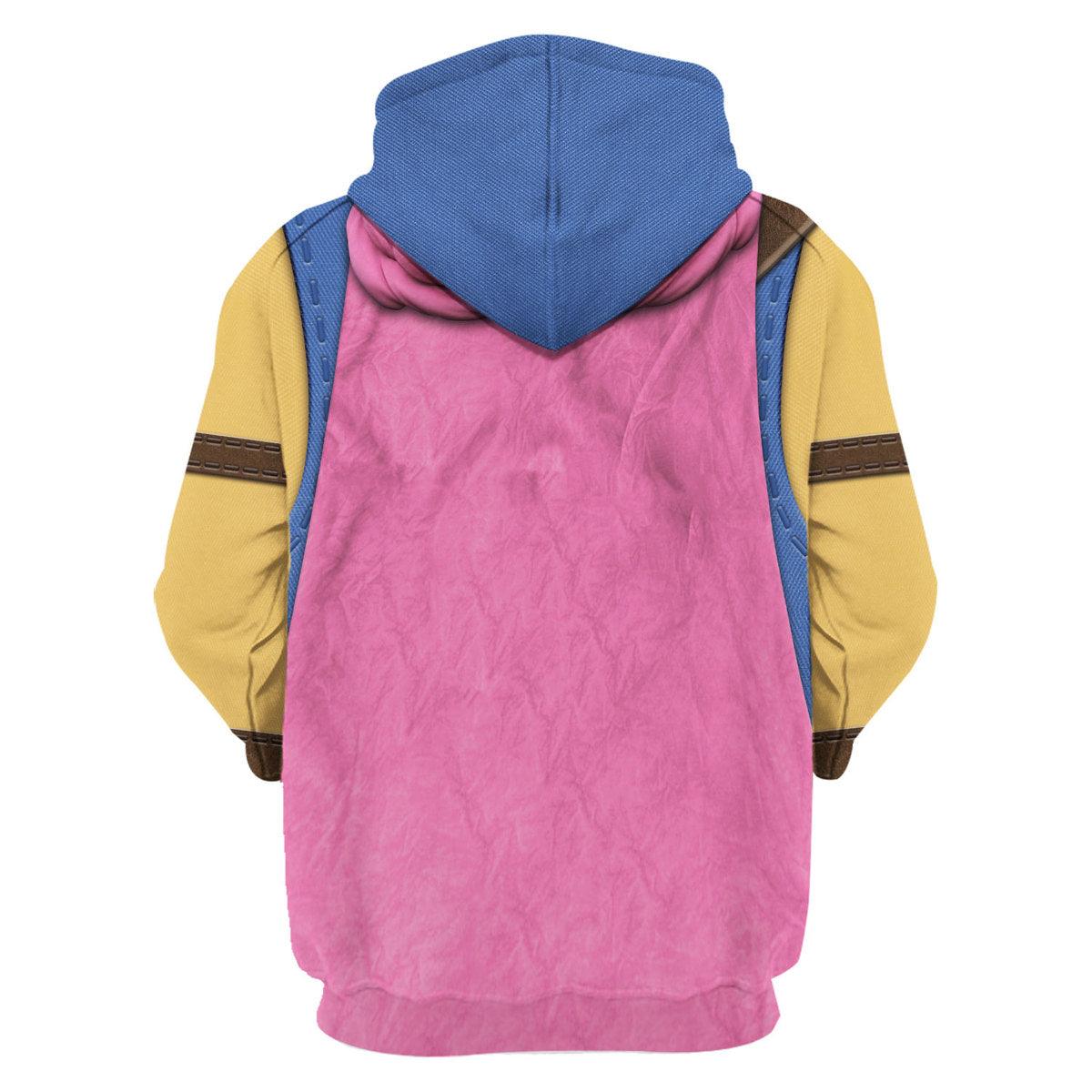 Dragon Quest Erdrick Hoodie T-shirt Sweatpants Cosplay - DucG