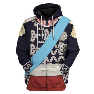 Jozef Poniatowski Fleece Zip Hoodie