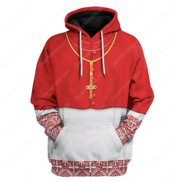 Tracksuit Tops Pullover Sweatshirt Cardinal Choir Dress 3D Apparel