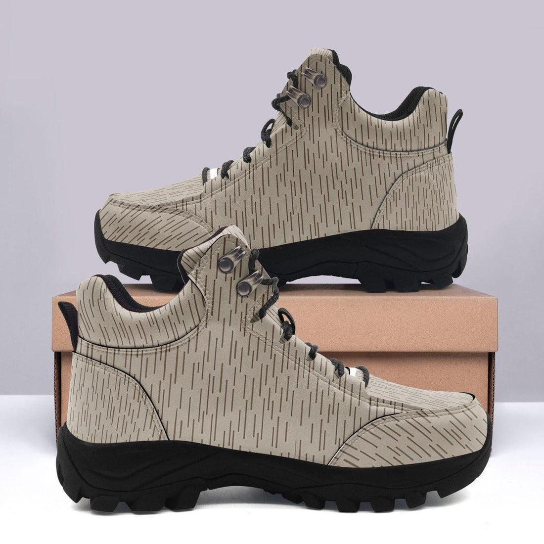 East German Strichtarn Rain Camo Hiking Shoes - OodieGang
