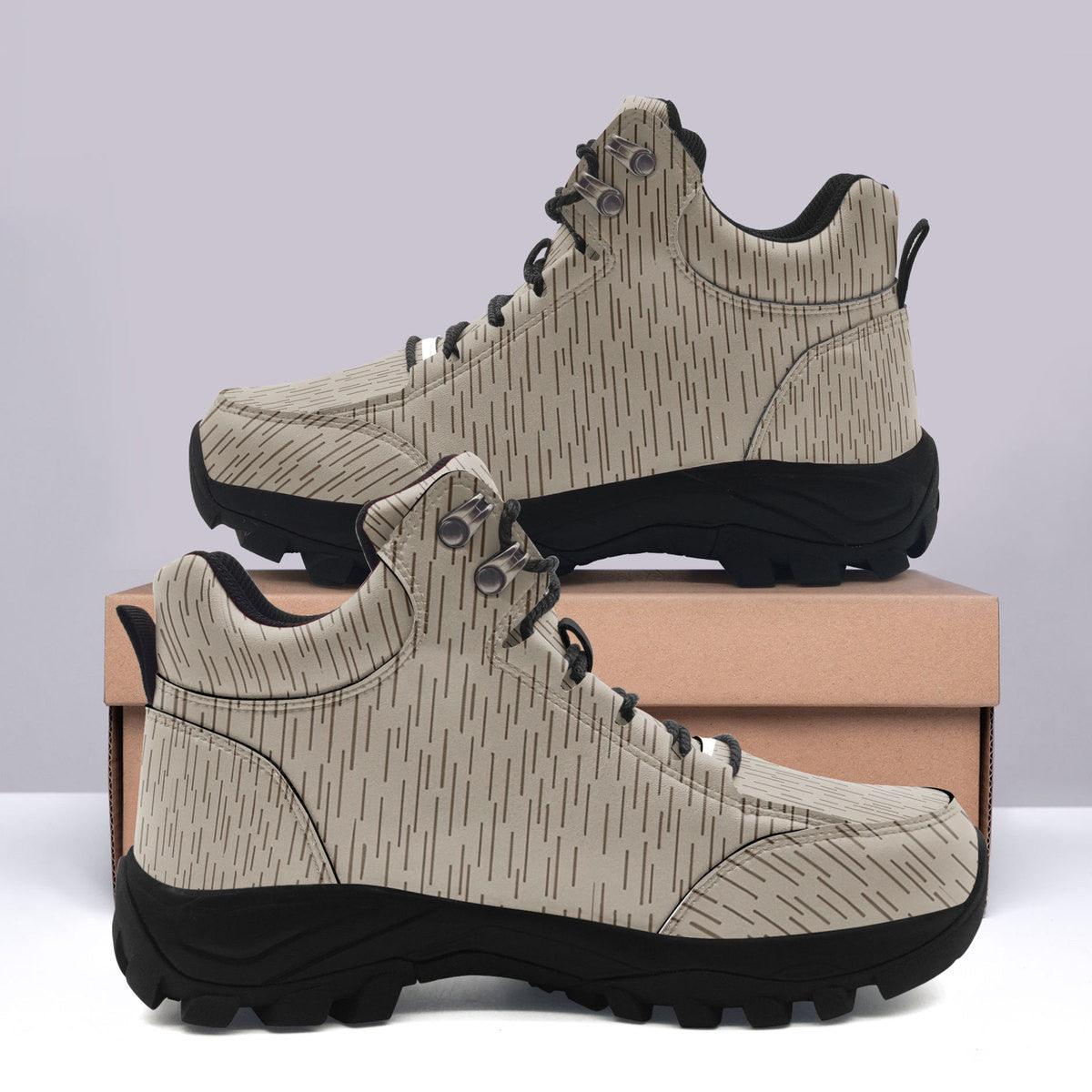 East German Strichtarn Rain Camo Hiking Shoes - DucG
