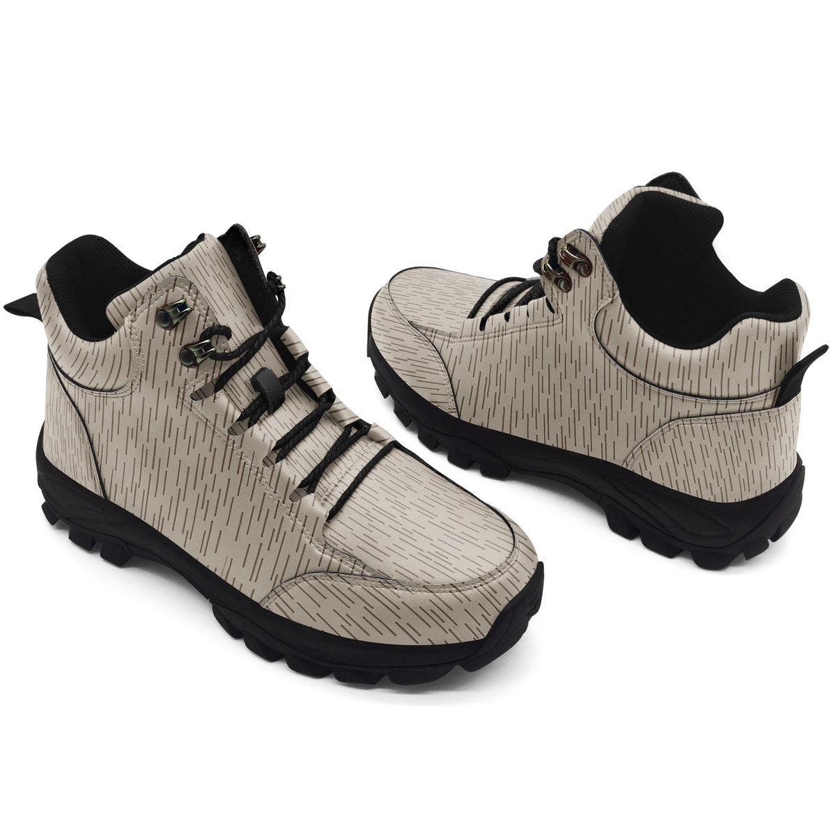 East German Strichtarn Rain Camo Hiking Shoes - DucG