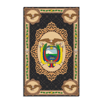 Ecuador Coat Of Arms Rug - DucG