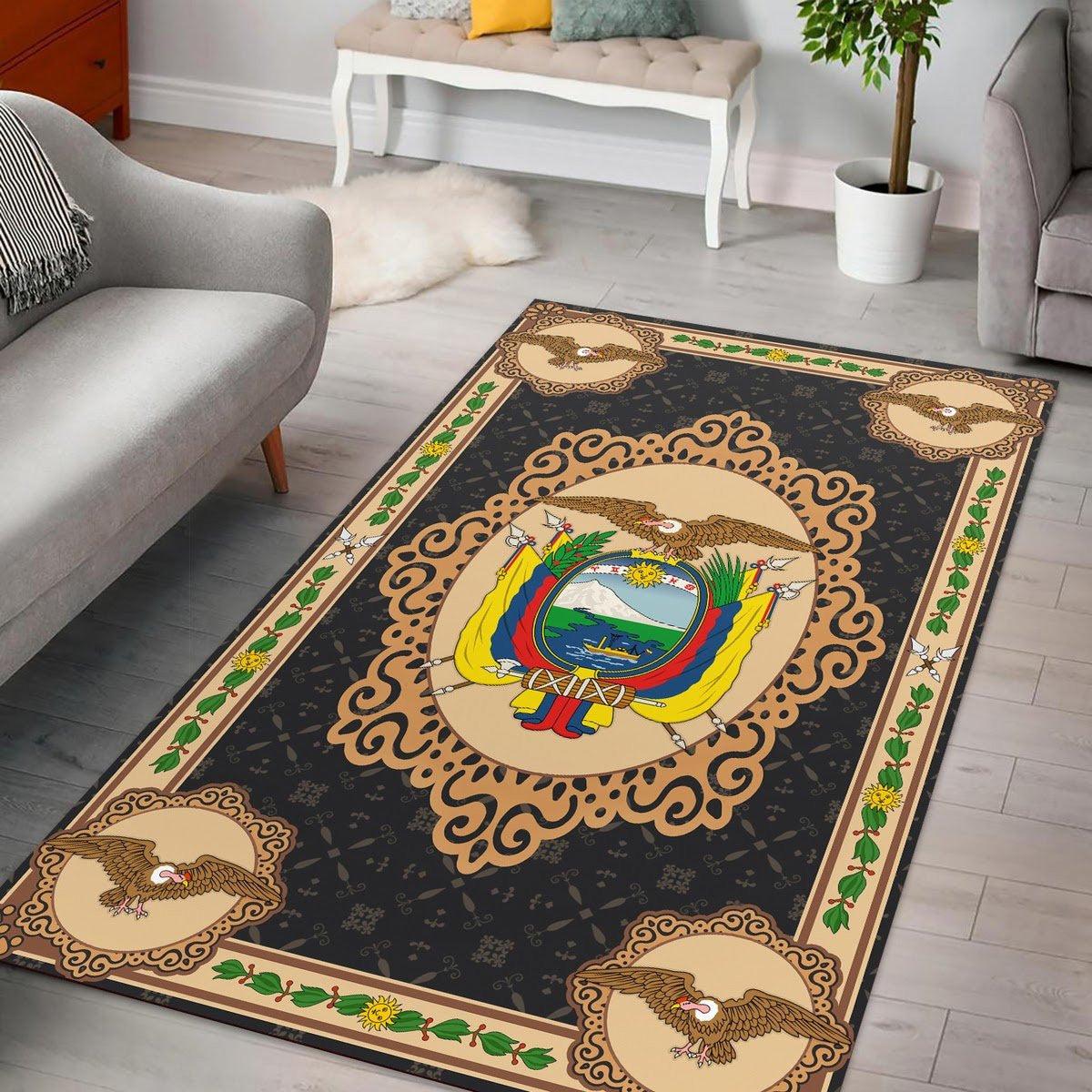 Ecuador Coat Of Arms Rug - DucG