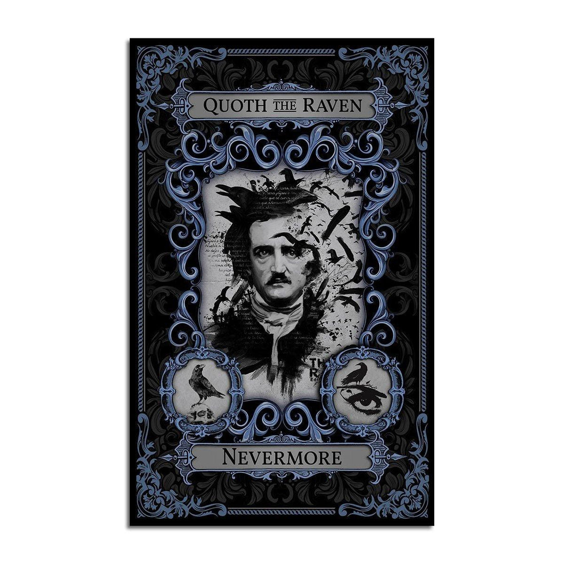 Edgar Allan Poe The Raven Rug - DucG