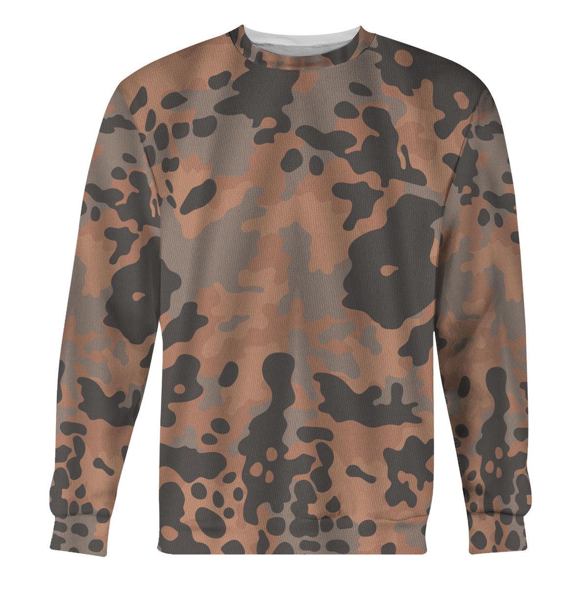 Eichenlaubmuster (Oak leaf A) World War II German Camo Pattern - DucG