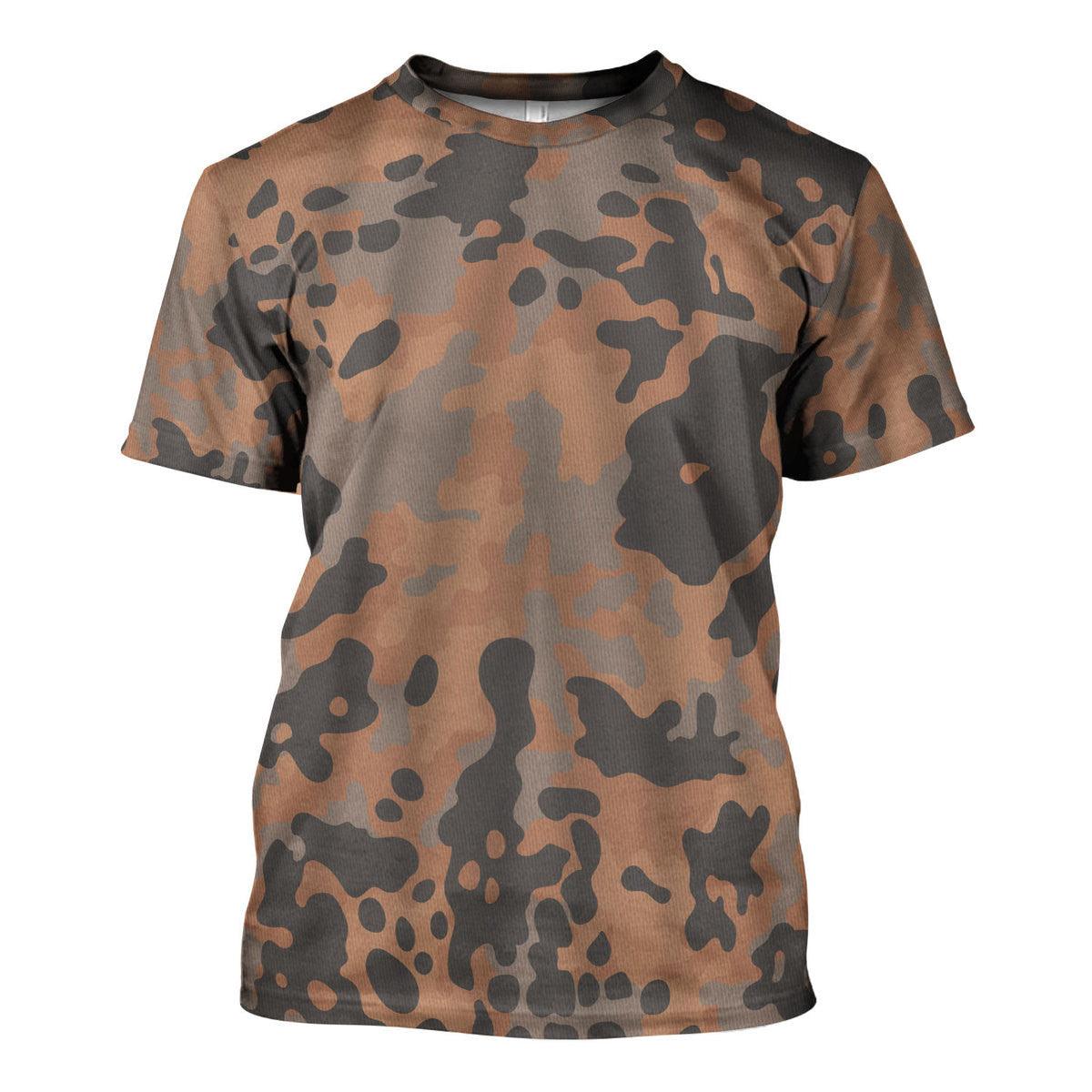 Eichenlaubmuster (Oak leaf A) World War II German Camo Pattern - DucG