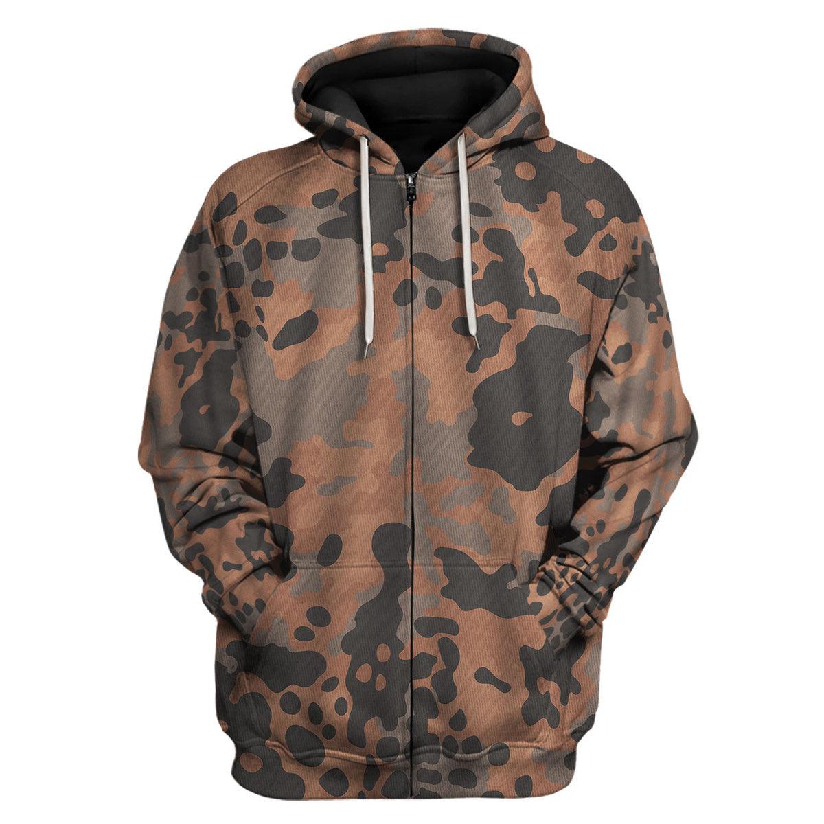 Eichenlaubmuster (Oak leaf A) World War II German Camo Pattern - DucG