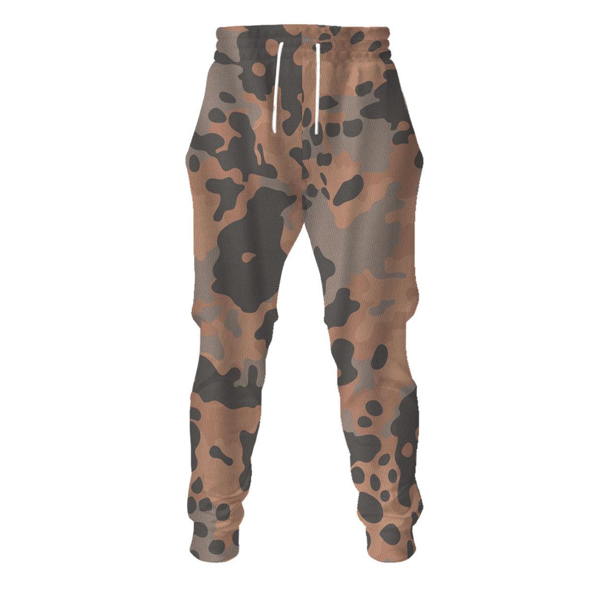 Eichenlaubmuster (Oak leaf A) World War II German Camo Pattern - DucG