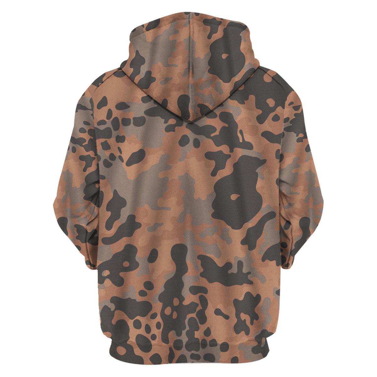 Eichenlaubmuster (Oak leaf A) World War II German Camo Pattern - DucG