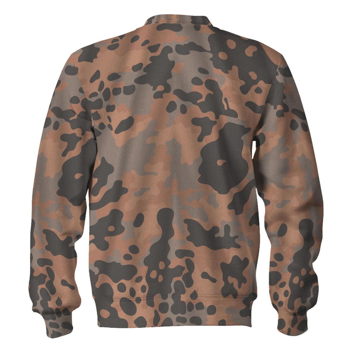 Eichenlaubmuster (Oak leaf A) World War II German Camo Pattern - DucG