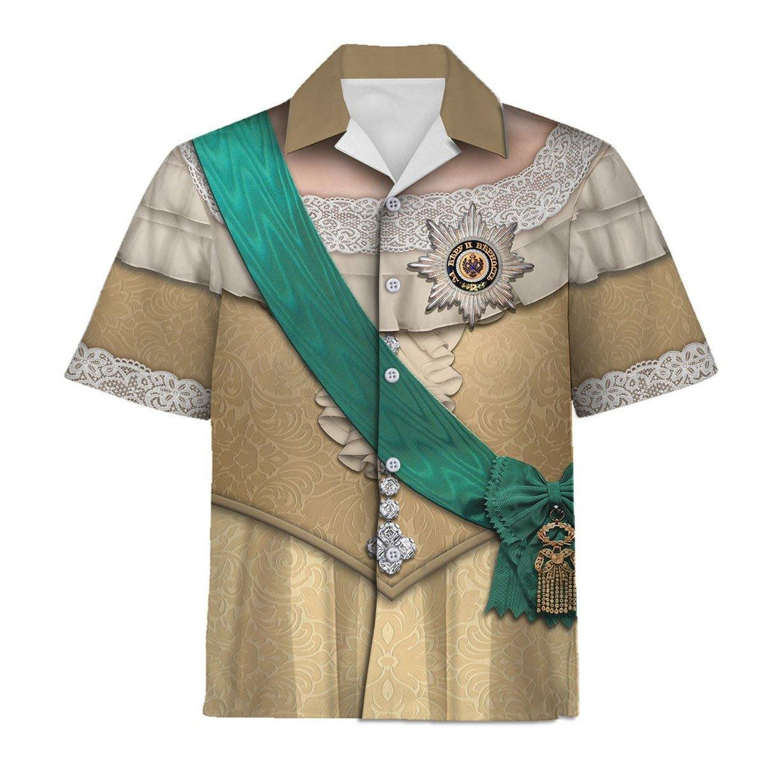 Ekaterina II Russia Hawaiian Shirt 3D Shirt For Unisex - Gearhomie.com