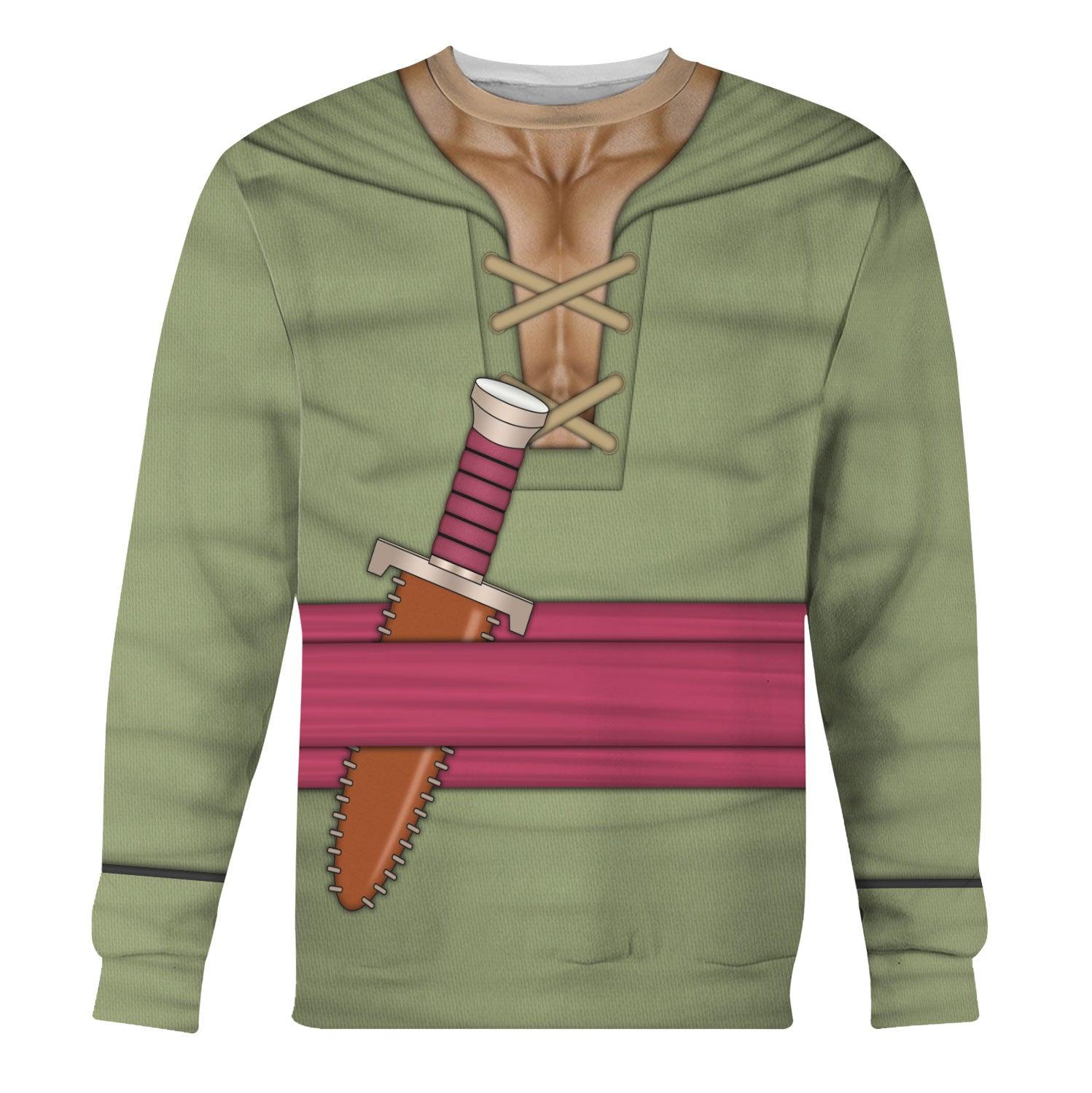 Erik Dragon Quest Hoodie T-shirt Sweatpants Cosplay - DucG