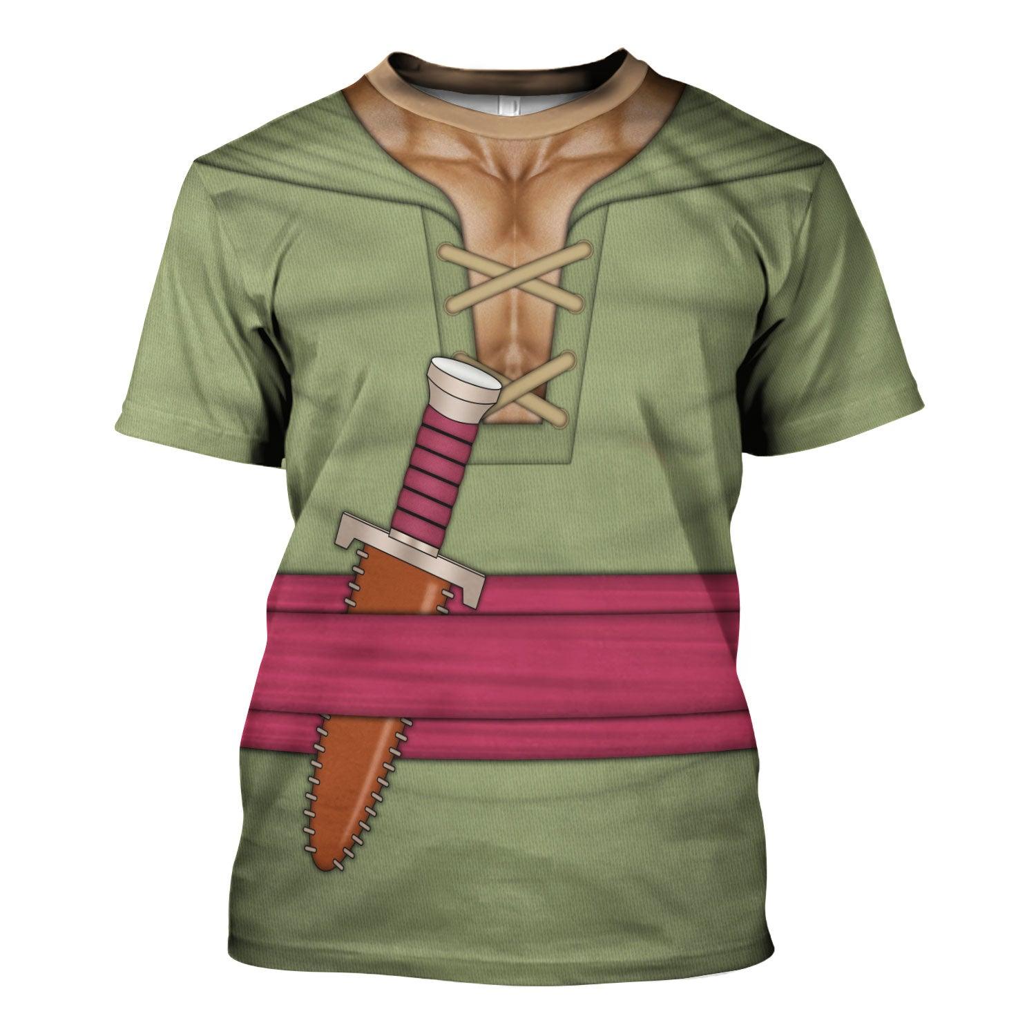 Erik Dragon Quest Hoodie T-shirt Sweatpants Cosplay - DucG