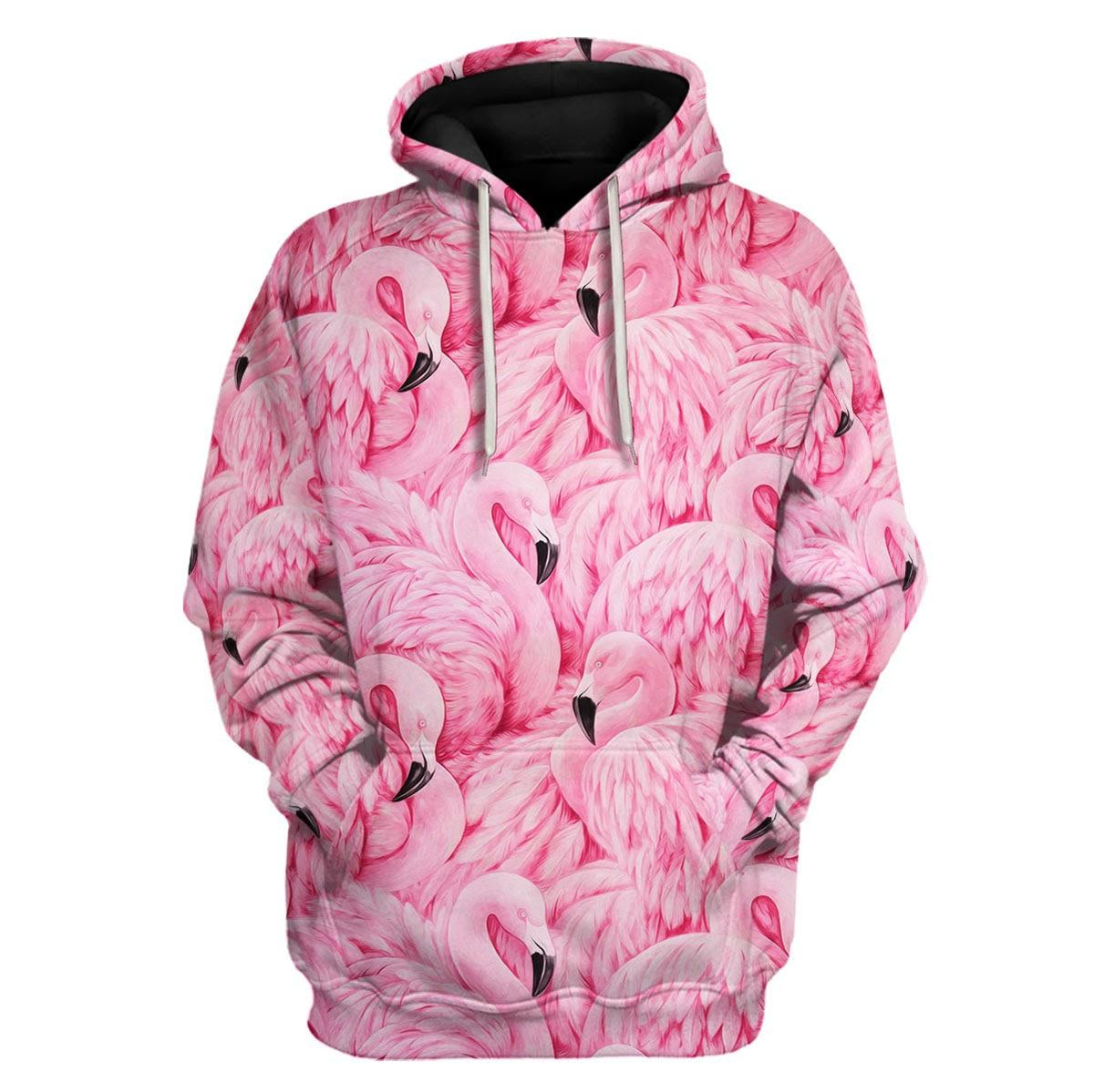 Flamingo Animal Cosplay T-shirt Hoodie Sweatpants Apparel - DucG