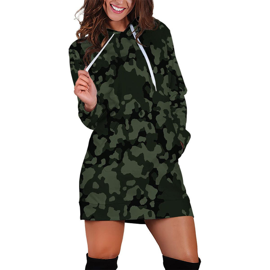 Flecktarn Darkgreen Dress Hoodie - OodieGang