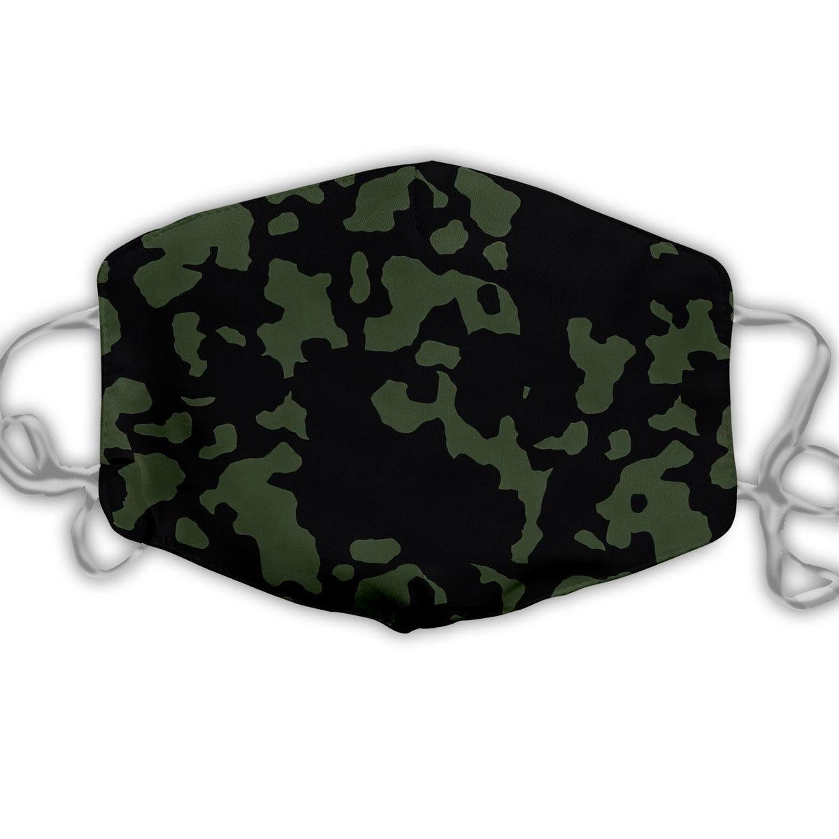 Flecktarn Darkgreen Face Mask - OodieGang