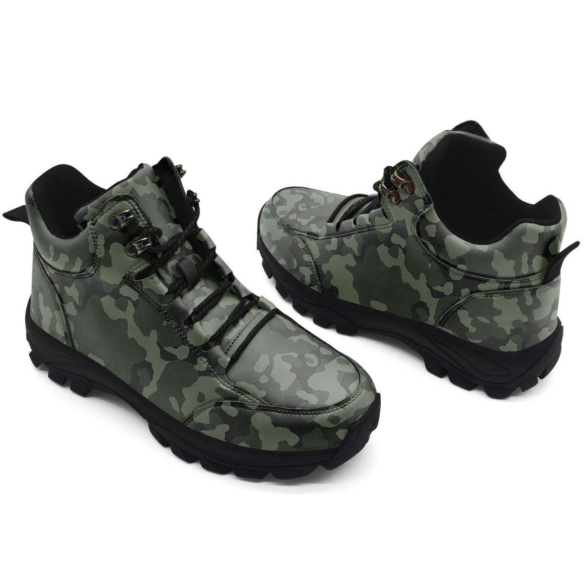 Flecktarn Darkgreen Hiking Shoes - OodieGang