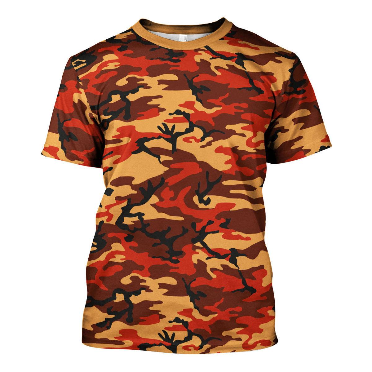 Flecktarn Red Brown German World War II Camouflage Patterns - DucG