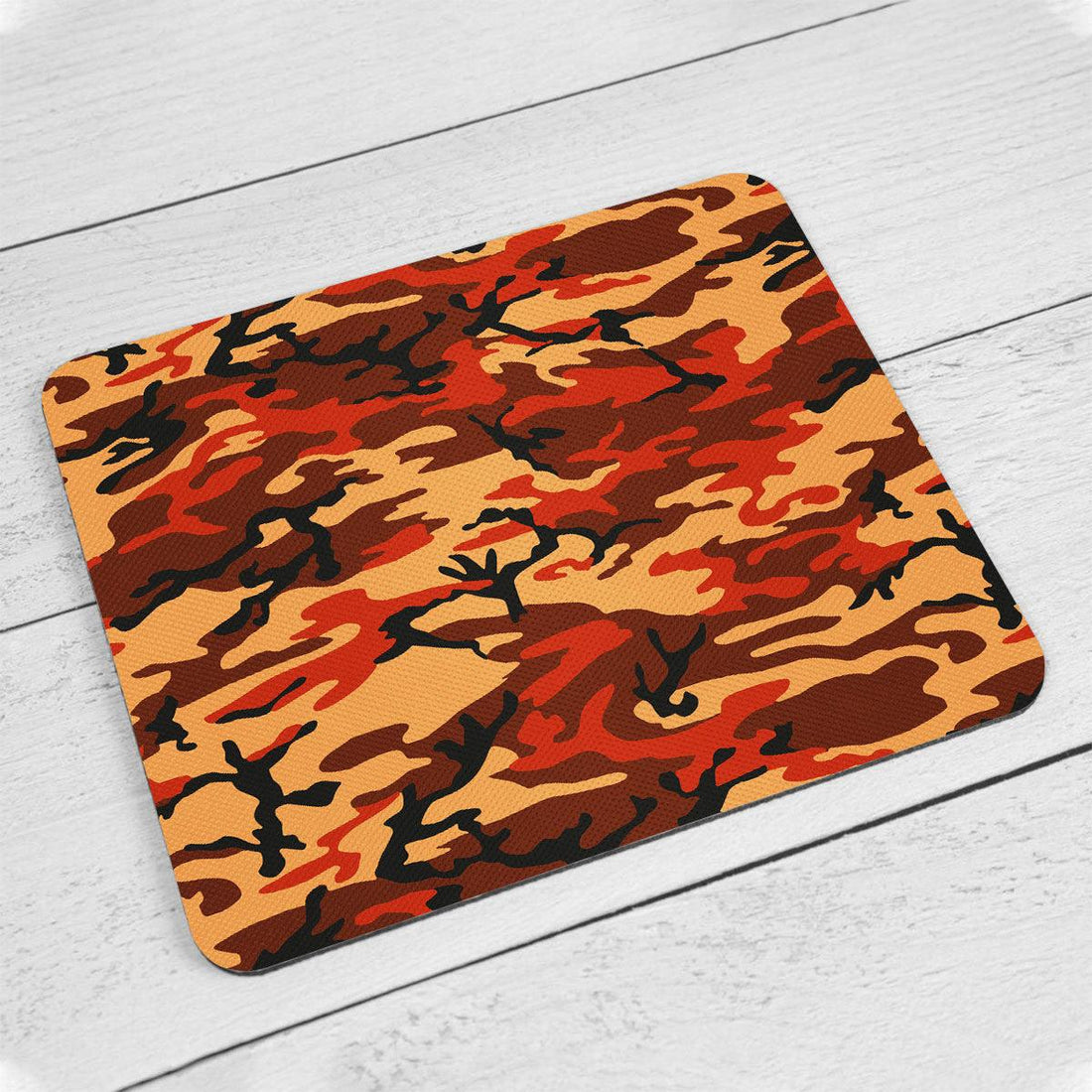 Flecktarn Red Brown German World War II Camouflage Patterns MousePad - OodieGang