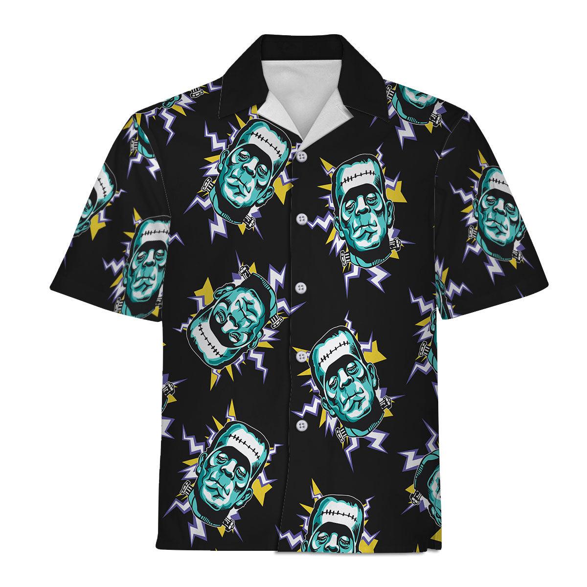 Frankenstein Hawaiian Shirt 3D Shirt For Unisex - Gearhomie.com