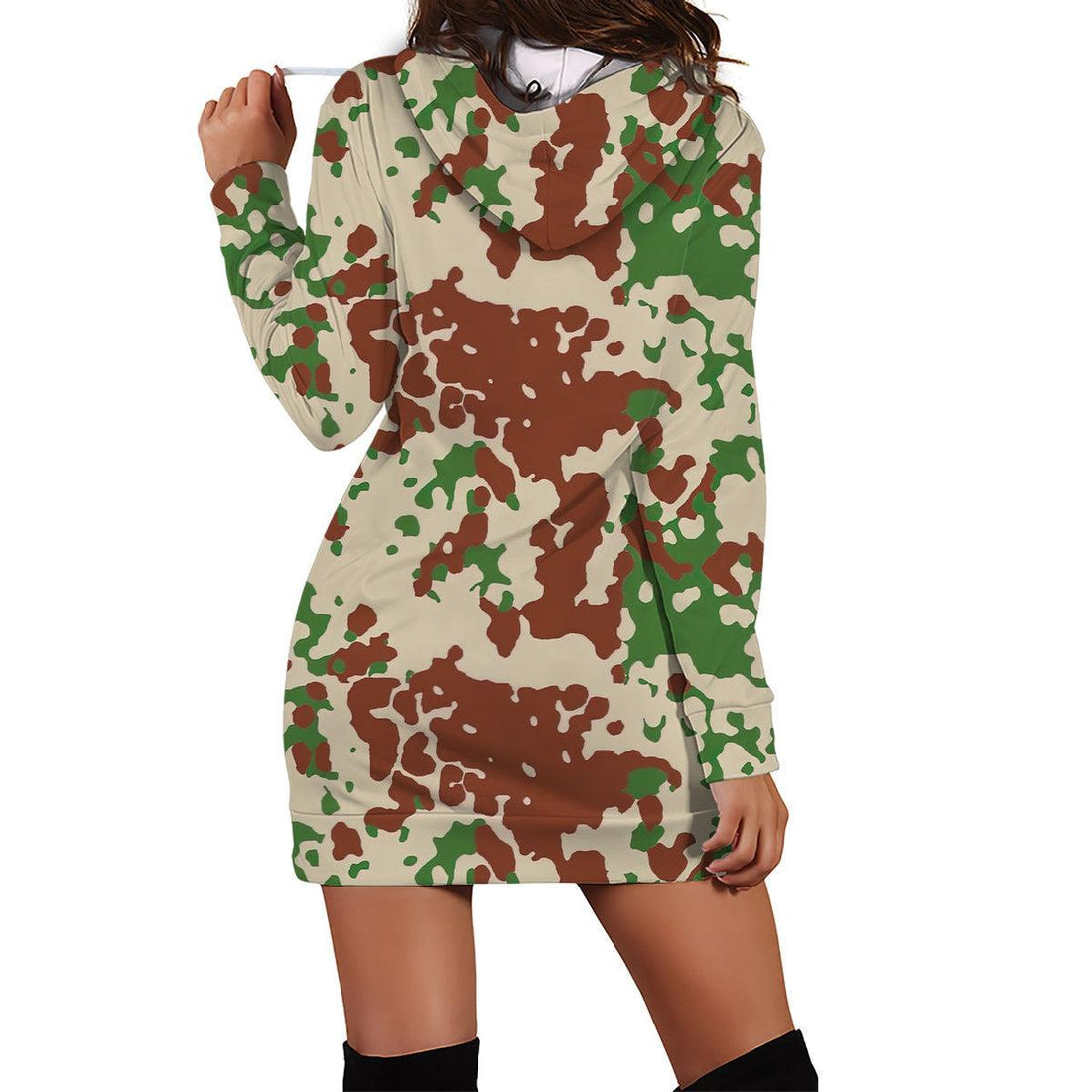 French Experiment Flecktarn Dress Hoodie - OodieGang