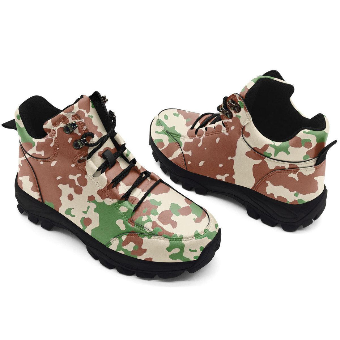 French Experiment Flecktarn Hiking Shoes - OodieGang