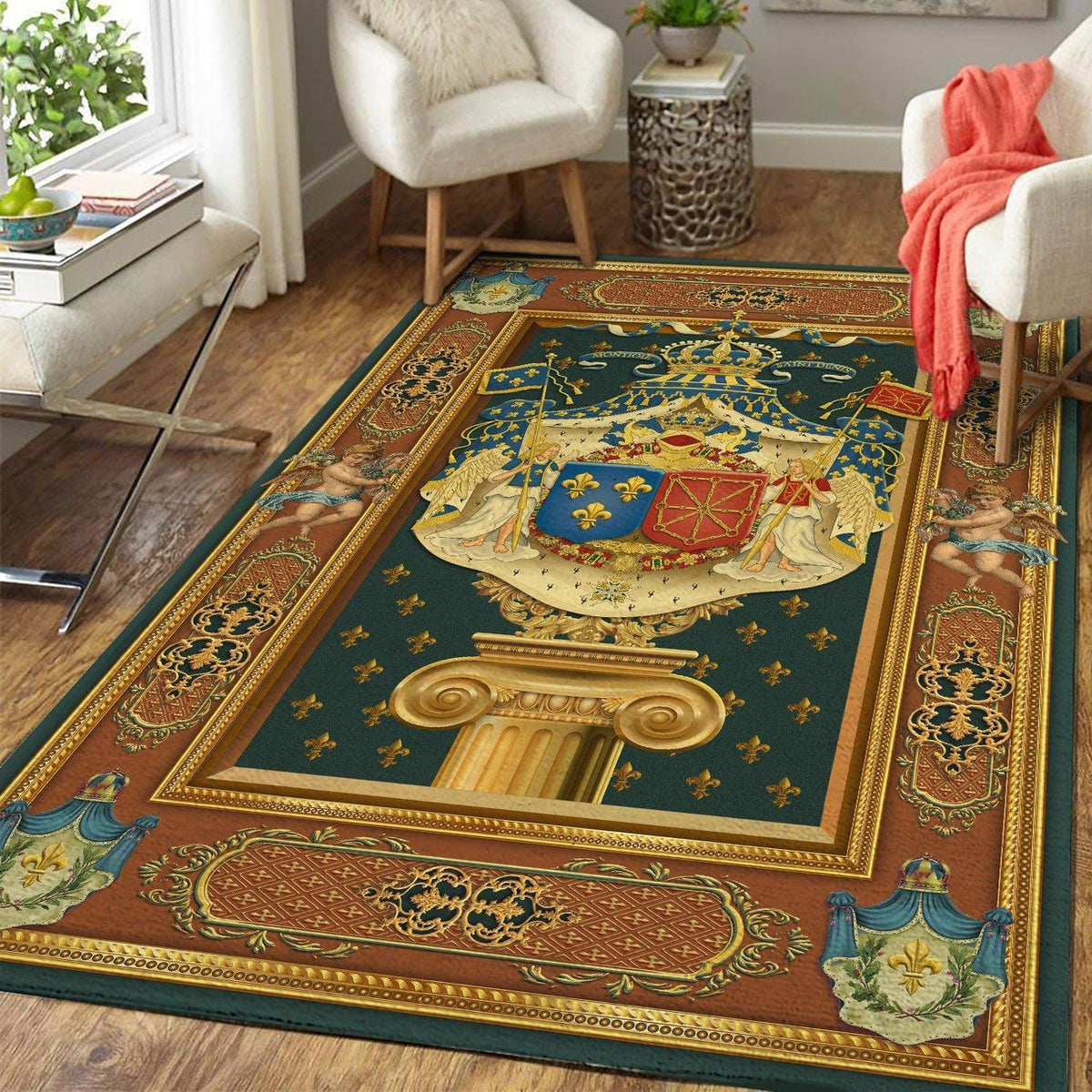 French King Louis XV Rug - DucG