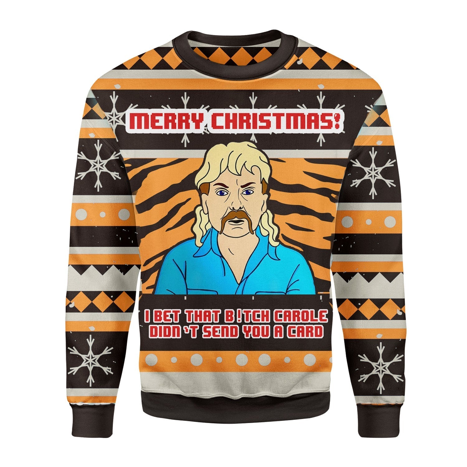 YMskins Christmas Sweater I Bet That B!tch Didn't Send You A Card 3D Apparel