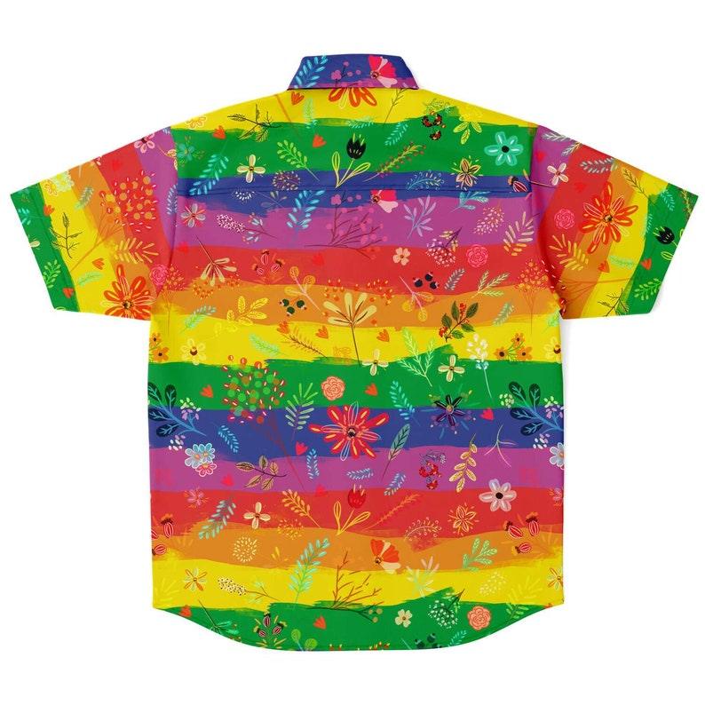 Gay Flower Hawaiian Shirt - DucG