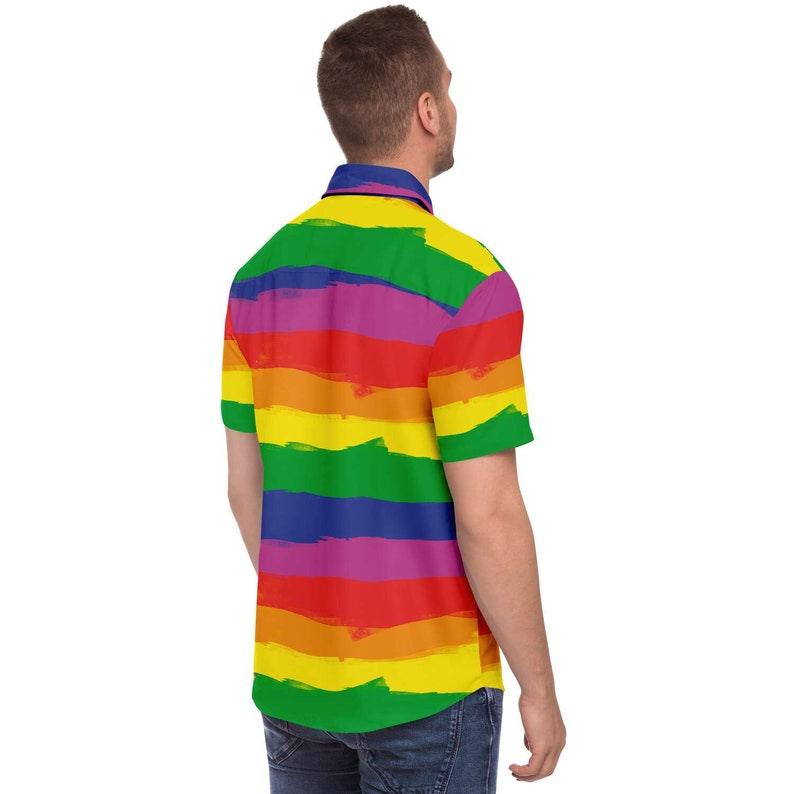 Gay Pride Hawaiian Shirt - DucG