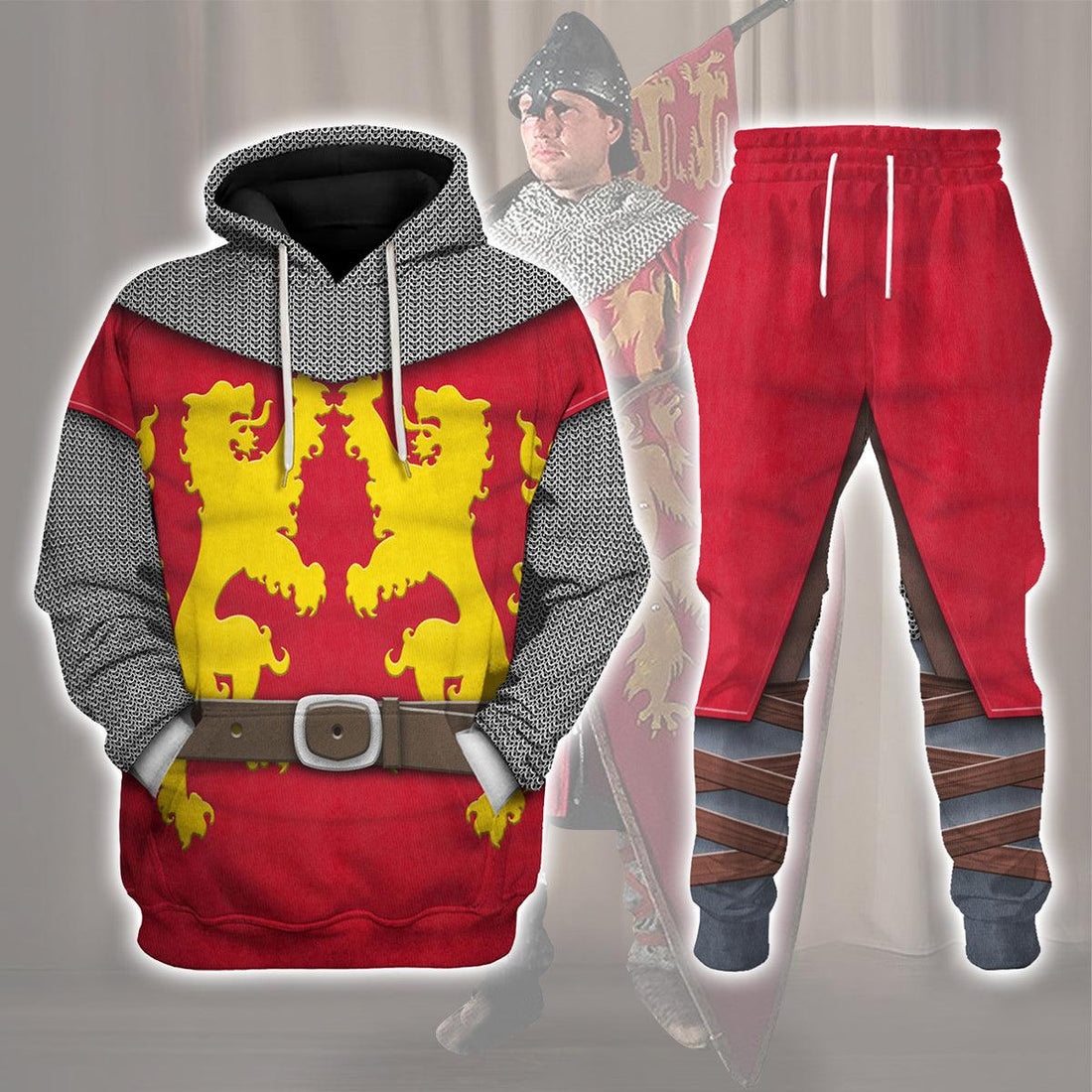 Gearhomie 1147–1149 – English Knights Costume Hoodie Sweatshirt T-Shirt Tracksuit - Gearhomie.com