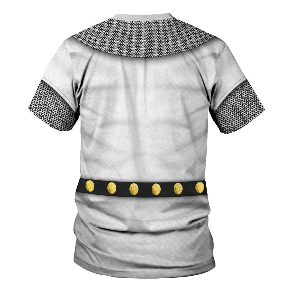 Gearhomie 1147–1149 English Templar Knight Costume Hoodie Sweatshirt T-Shirt Tracksuit - Gearhomie.com