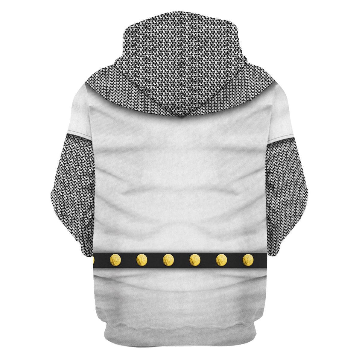Gearhomie 1147–1149 English Templar Knight Costume Hoodie Sweatshirt T-Shirt Tracksuit - Gearhomie.com