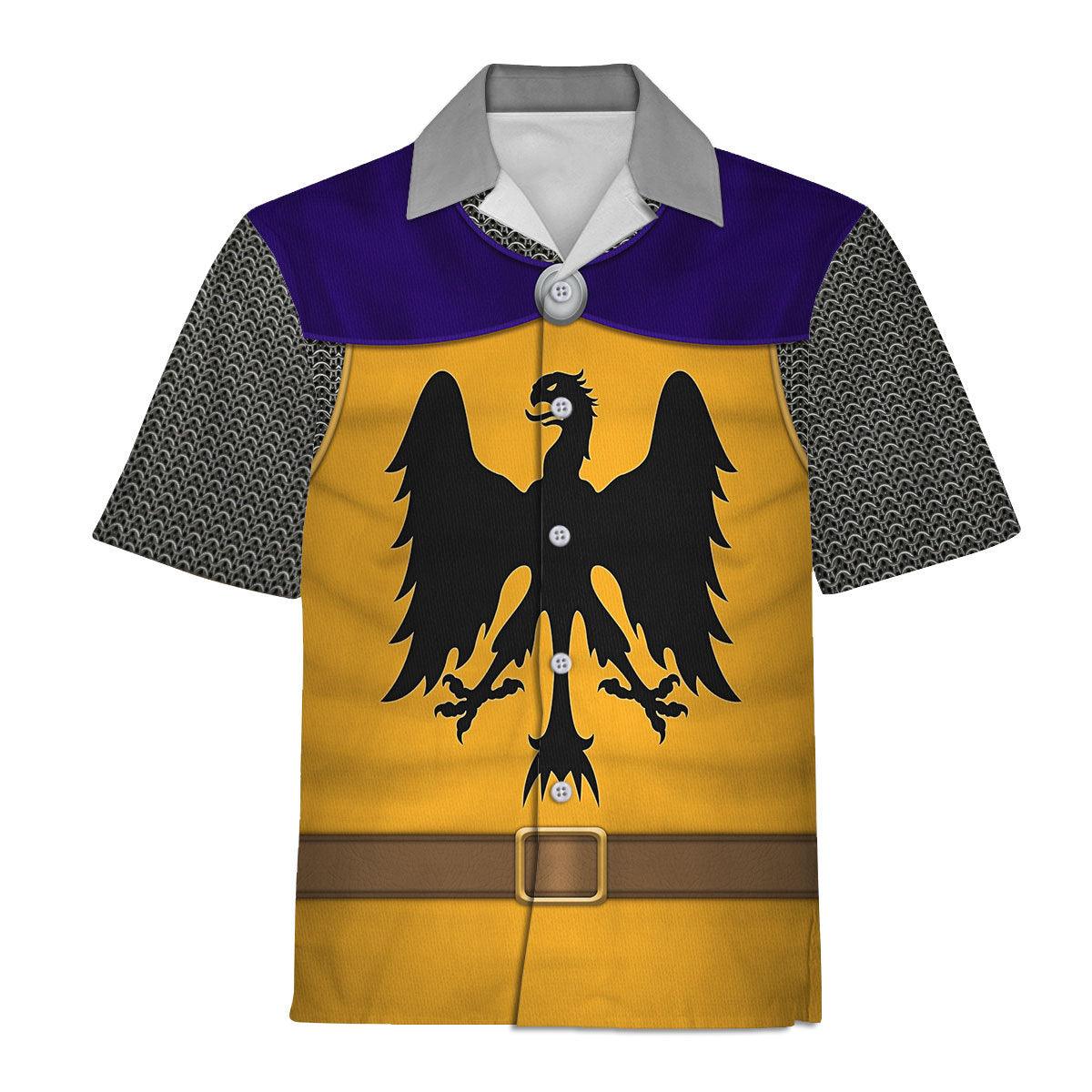 Gearhomie 12th Century Holy Roman Empire Knight Costume Hoodie Sweatshirt T-Shirt Tracksuit - Gearhomie.com