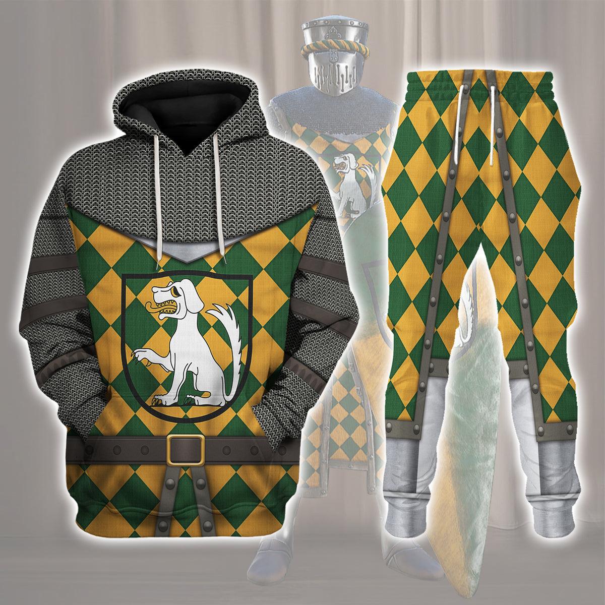 Gearhomie 13th Century German Knight Costume Hoodie Sweatshirt T-Shirt Tracksuit - Gearhomie.com