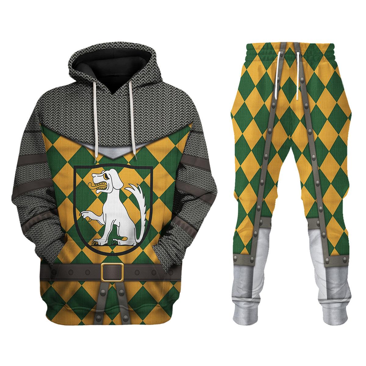 Gearhomie 13th Century German Knight Costume Hoodie Sweatshirt T-Shirt Tracksuit - Gearhomie.com