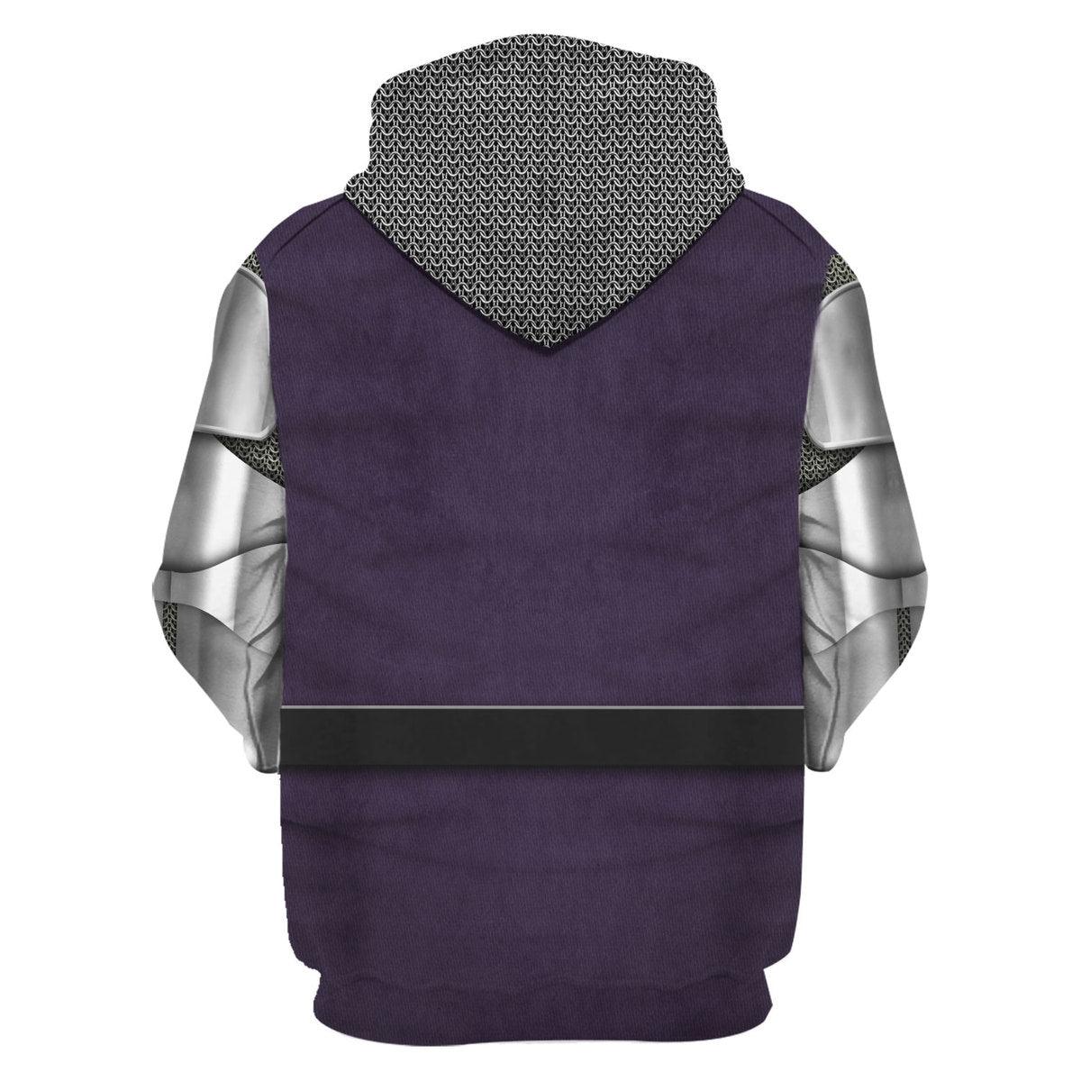 Gearhomie 1415 Agincourt Knight Duke of Alencon Knight Costume Hoodie Sweatshirt T-Shirt Tracksuit - Gearhomie.com