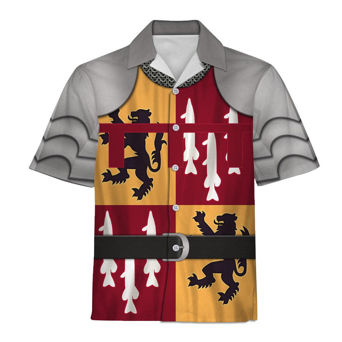 Gearhomie 14C-Sir Henry Percy Hotspur Amour Knights Costume Hoodie Sweatshirt T-Shirt Tracksuit - Gearhomie.com