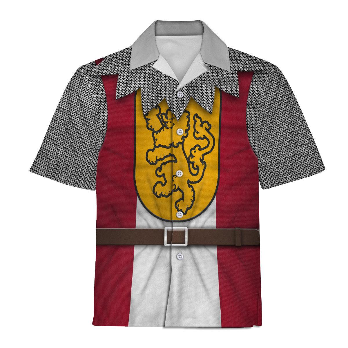 Gearhomie 14th Century English Knights Costume Hoodie Sweatshirt T-Shirt Tracksuit - Gearhomie.com