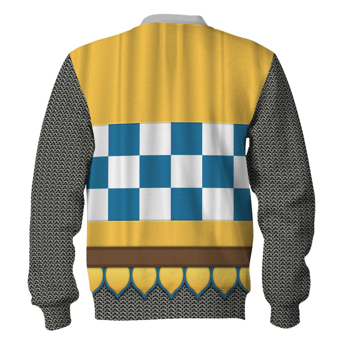 Gearhomie 14th Century German Knight Costume Hoodie Sweatshirt T-Shirt Tracksuit - Gearhomie.com