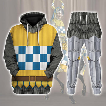 Gearhomie 14th Century German Knight Costume Hoodie Sweatshirt T-Shirt Tracksuit - Gearhomie.com