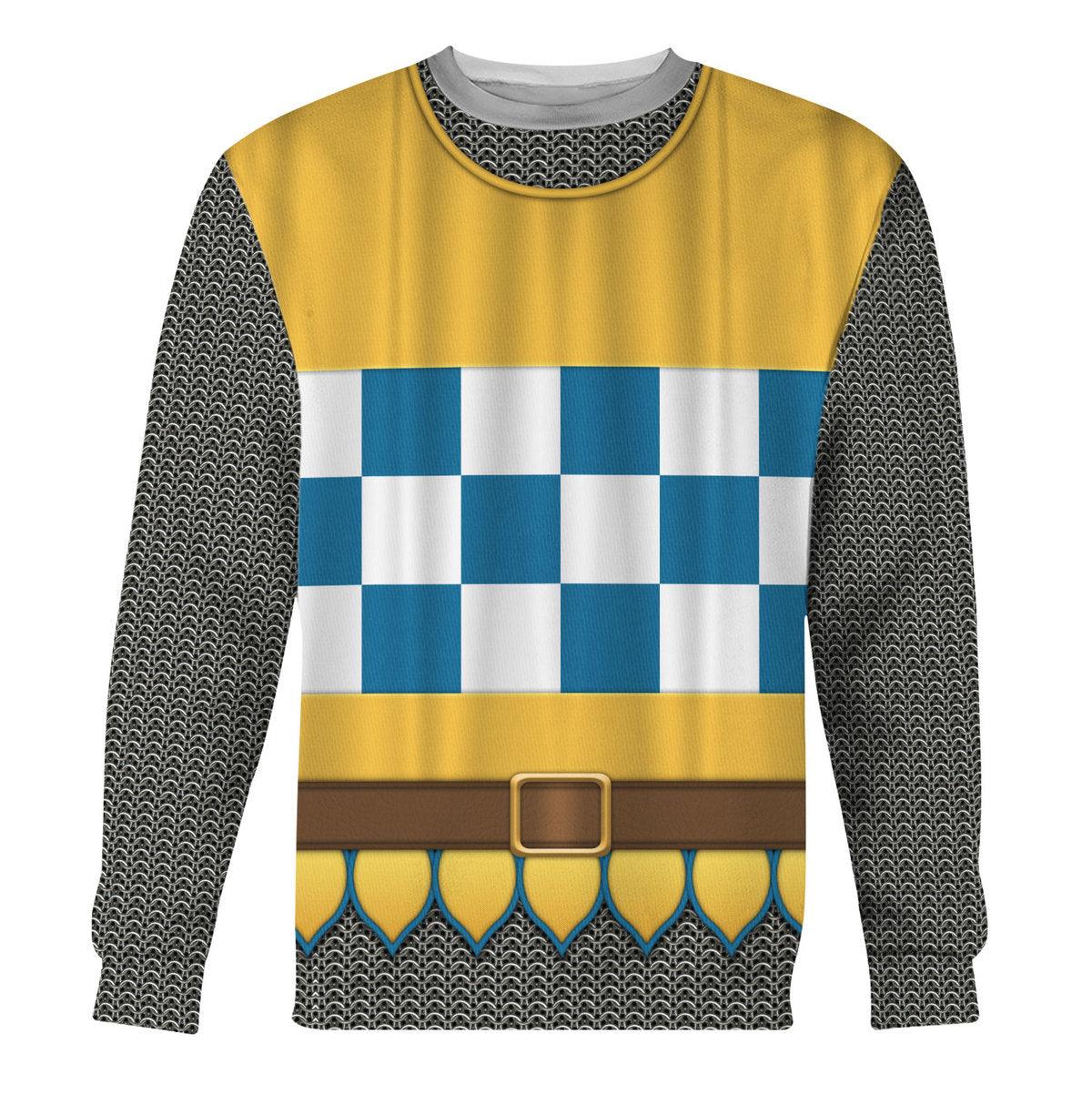 Gearhomie 14th Century German Knight Costume Hoodie Sweatshirt T-Shirt Tracksuit - Gearhomie.com