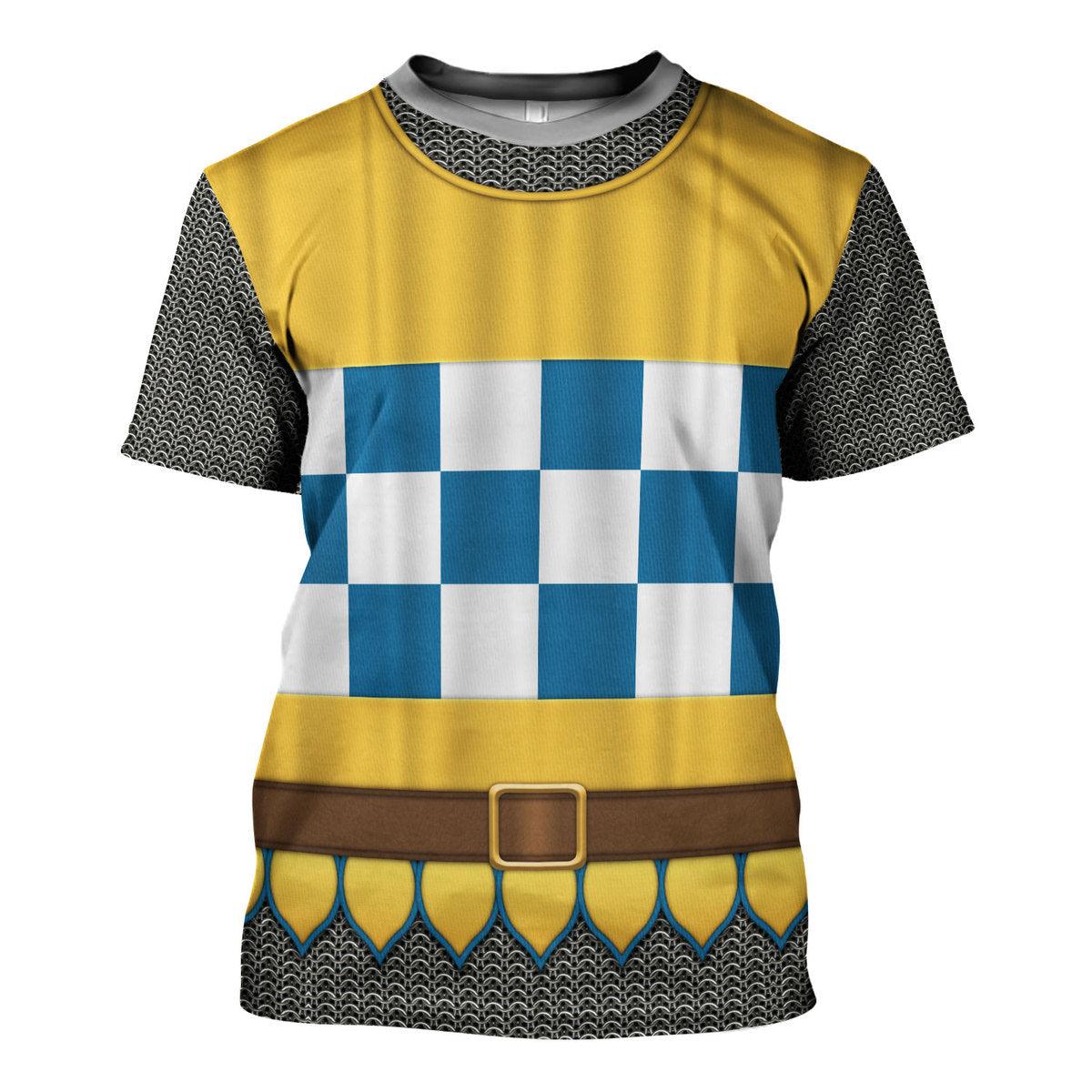 Gearhomie 14th Century German Knight Costume Hoodie Sweatshirt T-Shirt Tracksuit - Gearhomie.com
