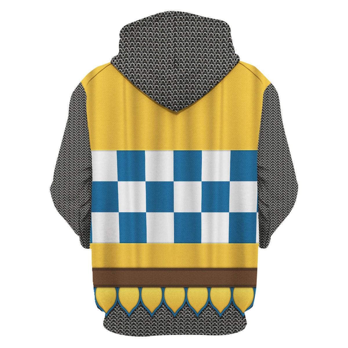Gearhomie 14th Century German Knight Costume Hoodie Sweatshirt T-Shirt Tracksuit - Gearhomie.com