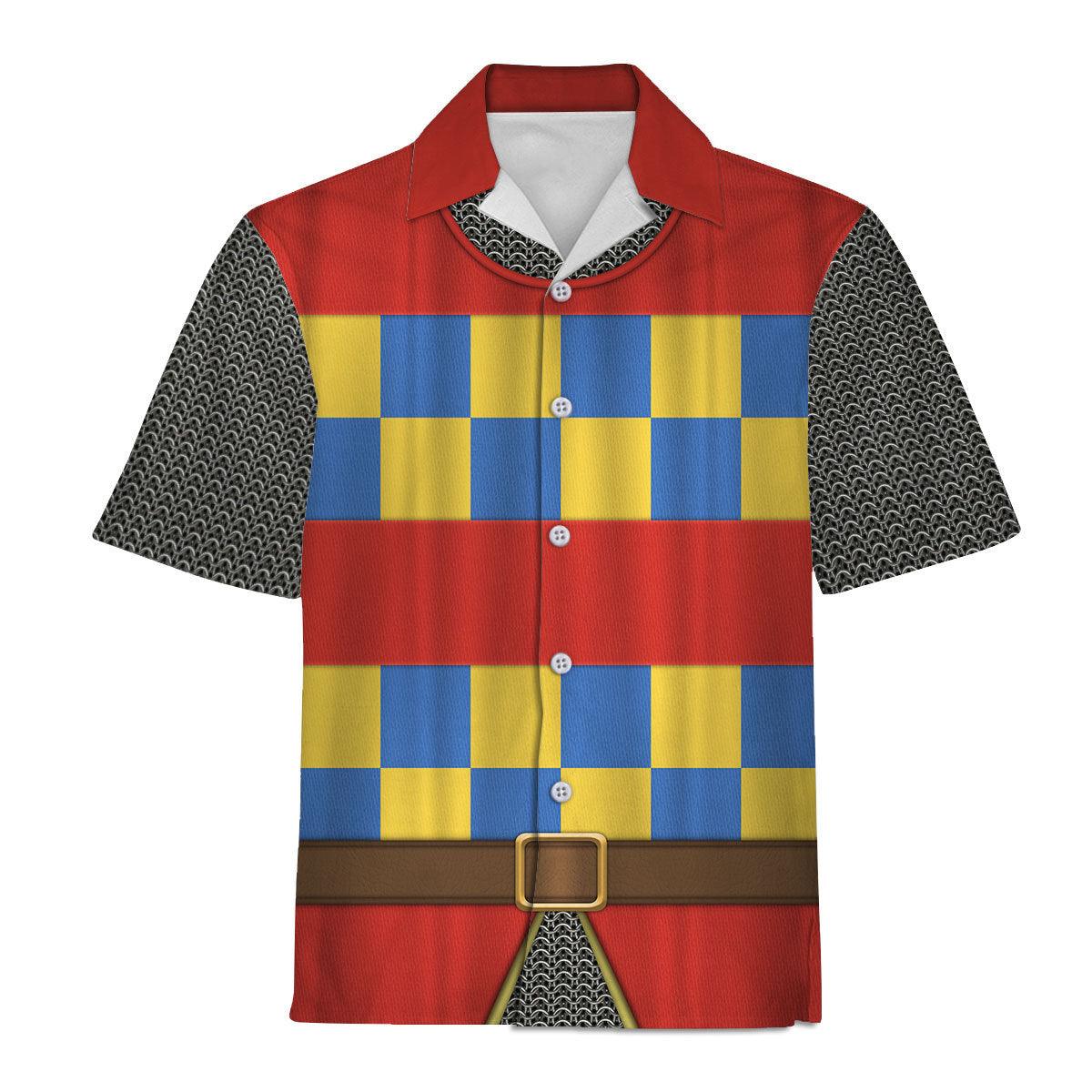 Gearhomie 14th Century Holy Roman Empire Knight Costume Hoodie Sweatshirt T-Shirt Tracksuit - Gearhomie.com