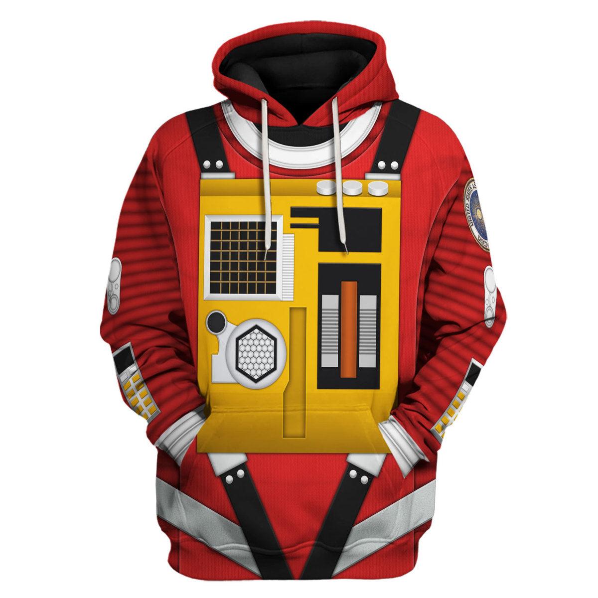YMskins 2001: Space Odyssey Dave's Iconic Costume Hoodie Sweatshirt T-Shirt Sweatpants