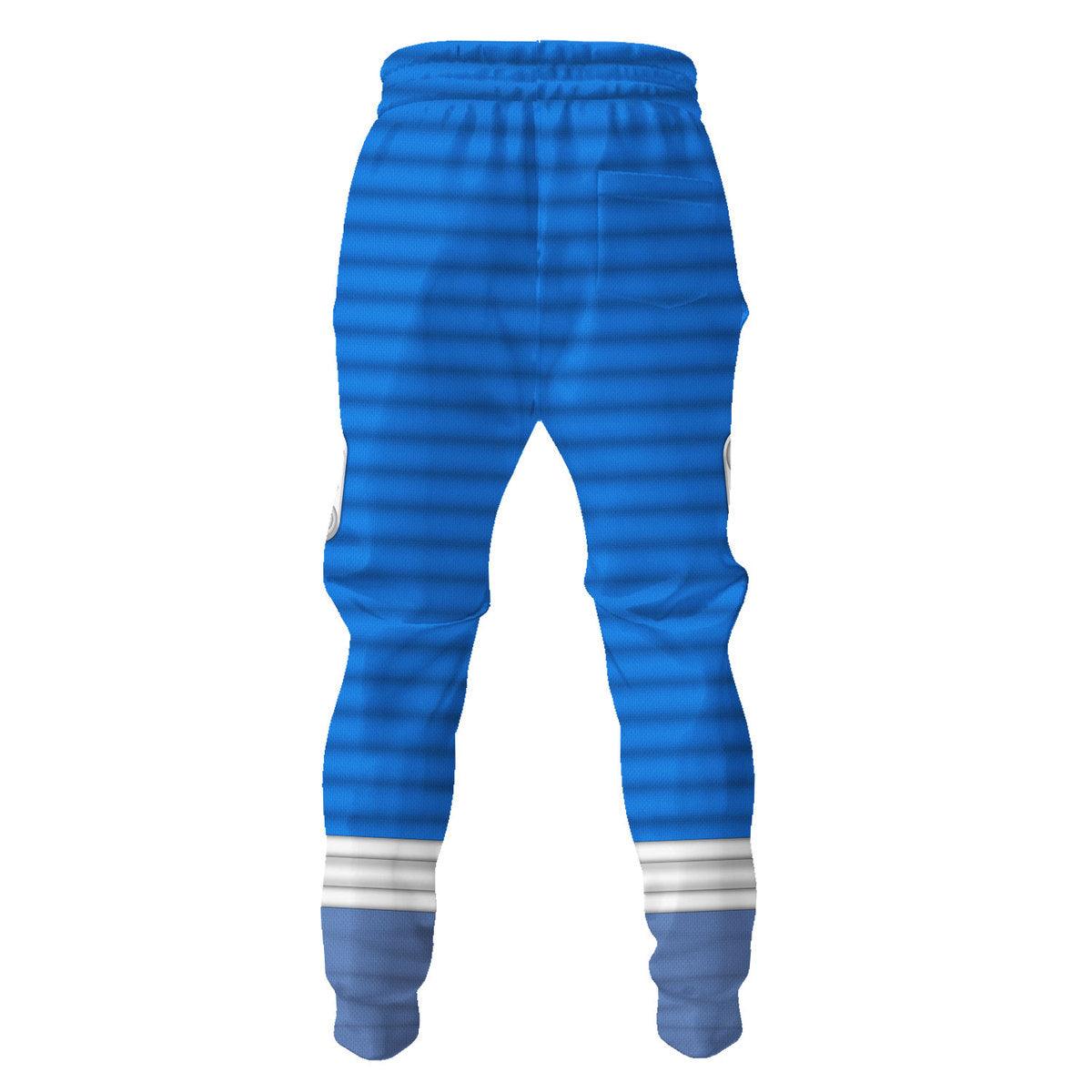 Gearhomie 2001: Space Odyssey Iconic Costume Blue Hoodie Sweatshirt T-Shirt Sweatpants - Gearhomie.com