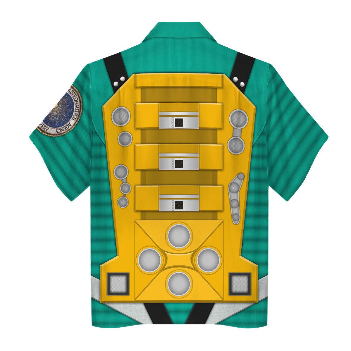 Gearhomie 2001: Space Odyssey Iconic Costume Green Hoodie Sweatshirt T-Shirt Sweatpants - Gearhomie.com